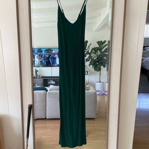 Reformation green dress